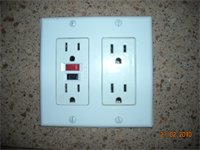 Electrical : Replace loose and/or worn outlets and switches. Installl and/or replace lighting fixtures. Install or replace Audio Video componants.