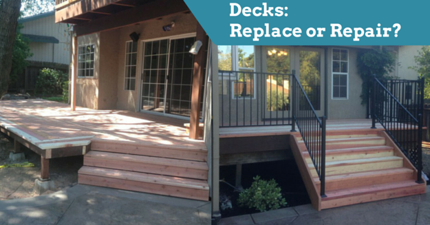 Replace or repair decks in Granite Bay, CA