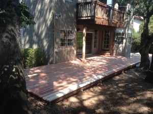 Licensed contractor Brent Brandolino builds backyard decks